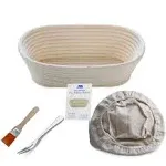 Elevate Your Bread-Making Game with a Natural Rattan Brotform Basket