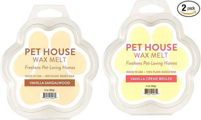 Vanilla Sandalwood &amp; Vanilla Crème Brulee - Pack of 2 Wax Melts