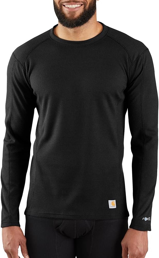 Carhartt Force Midweight Waffle Base Layer Crewneck Top XL Tall UM0113-M NWT