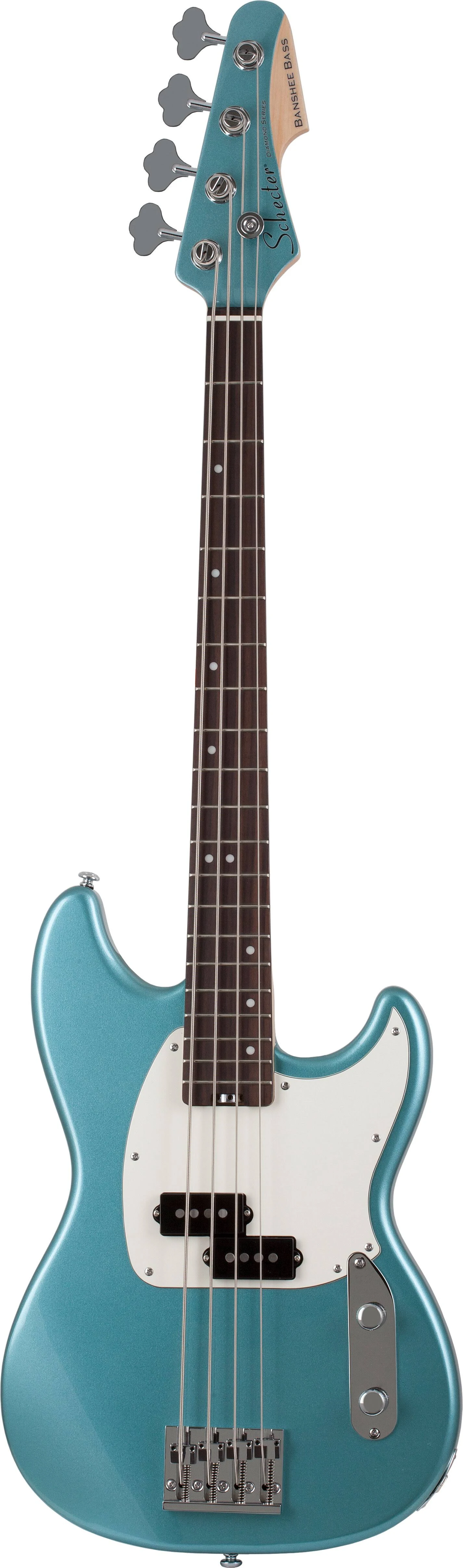 Schecter Banshee Bass (Vintage Pelham Blue)