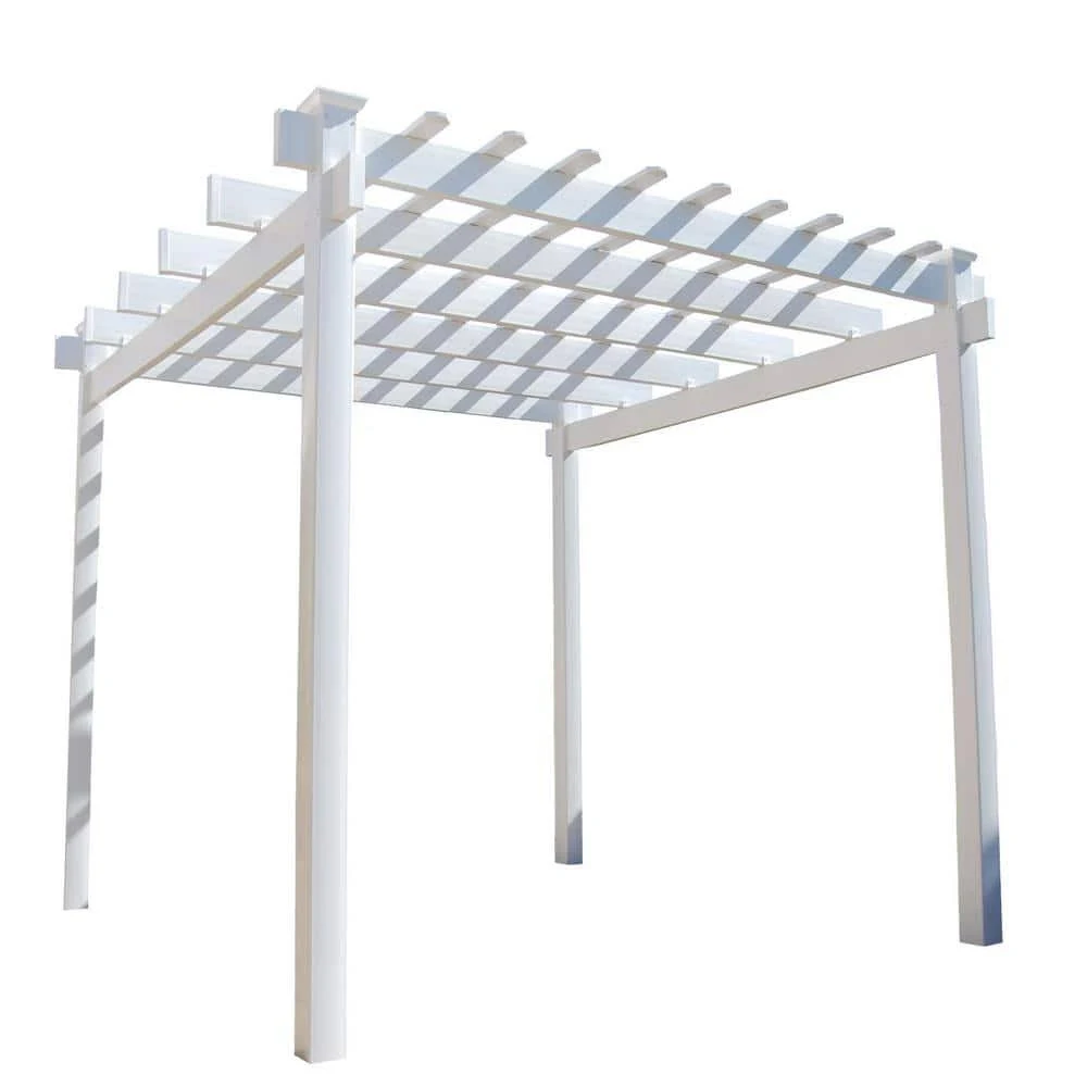 Dura-Trel Princeworth Pergola, White