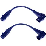 CESS-043 XLR Right-angle Male to Straight Female Microphone Extension Cable, ...