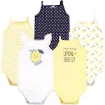 Hudson Baby Unisex Baby Cotton Sleeveless Bodysuits