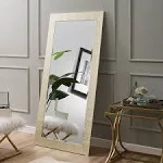 Naomi Home Mosaic Style Full Length Floor Mirror Gold