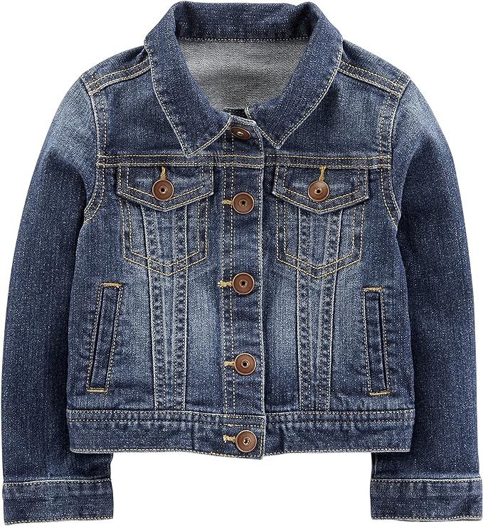 Simple Joys by Carter's Toddlers and Baby Girls' Denim Jacket