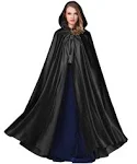 BEAUTELICATE Women's Wedding Hooded Cape Bridal Cloak Poncho Full Length