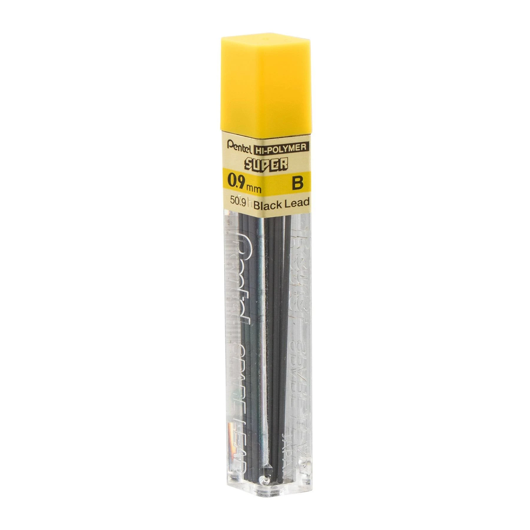 Pentel Refill Lead, Super Hi-Polymer, 0.9 mm Thick