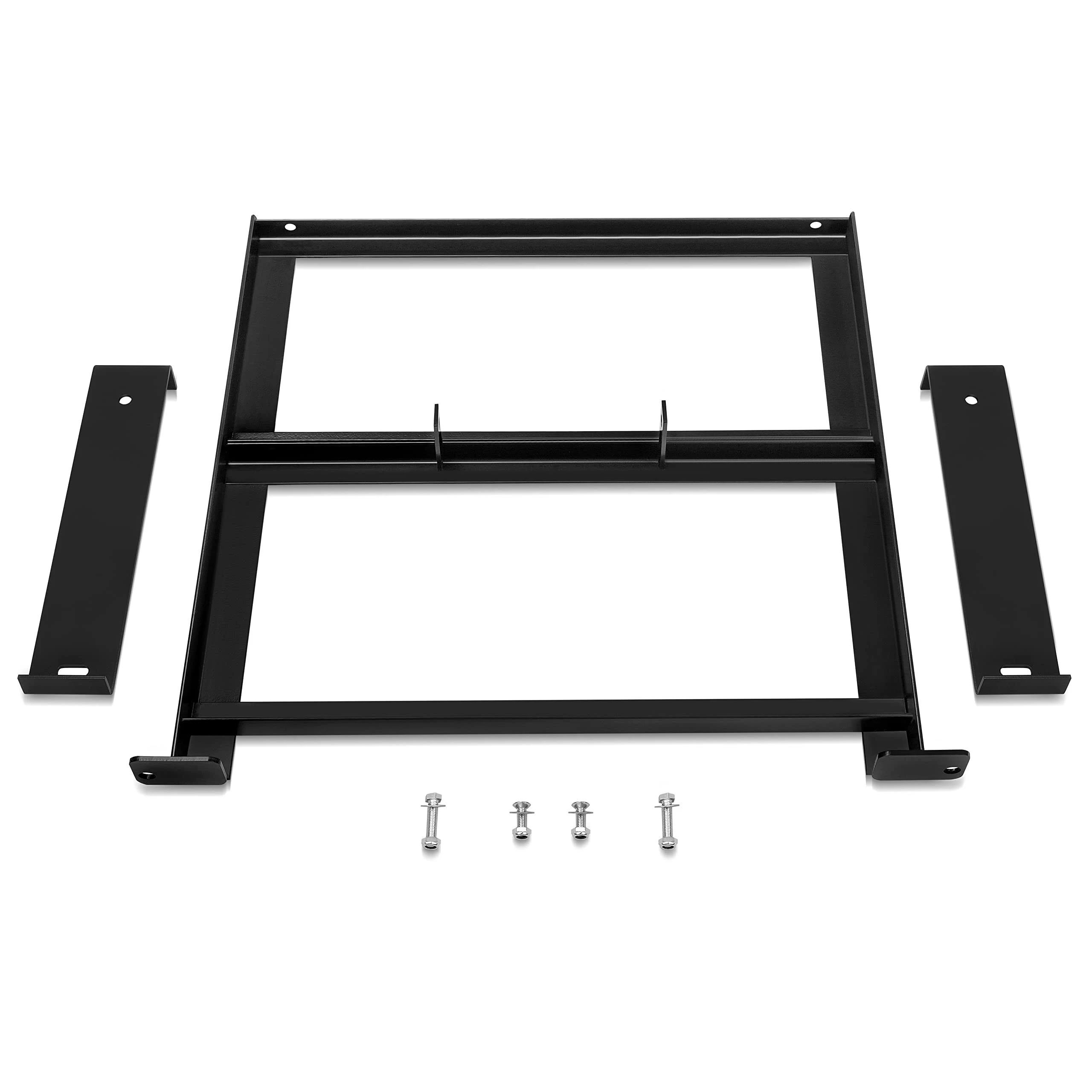 JY Performance Steel Battery Tray Replacement Compatible With 1994-2013 EZGO TXT/Medalist Models Hold Down 36V