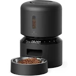 PetLibro - Granary Stainless Steel 3L Automatic Dog and Cat Feeder with Voice Recorder - Black