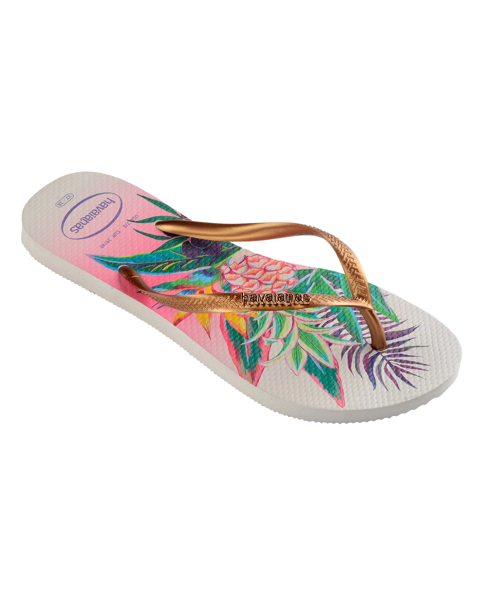 Havaianas Women's Slim Tropical Flip Flop Sandal