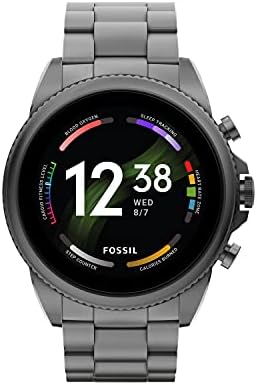 Fossil Men's Gen 6 44mm Stainless Steel Touchscreen Smartwatch