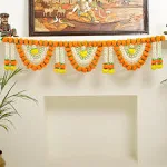 Marigold Mogra Toran | Door Hanging Toran | Indian Thorans - 5 Ft (Pack of 1)  | eBay