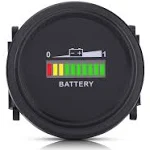 QiILU LED Battery Indicator Meter