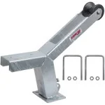 Extreme Max 3006.6895 Adjustable Trailer Winch Stand with Roller