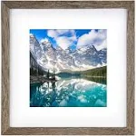 Emeyart 12x12 Frame Made to Display 8x8 Pictures with Mat or 12 x 12 Photos ...