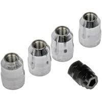 Dorman® 711-221 - Chrome Cone Seat Acorn Wheel Locks