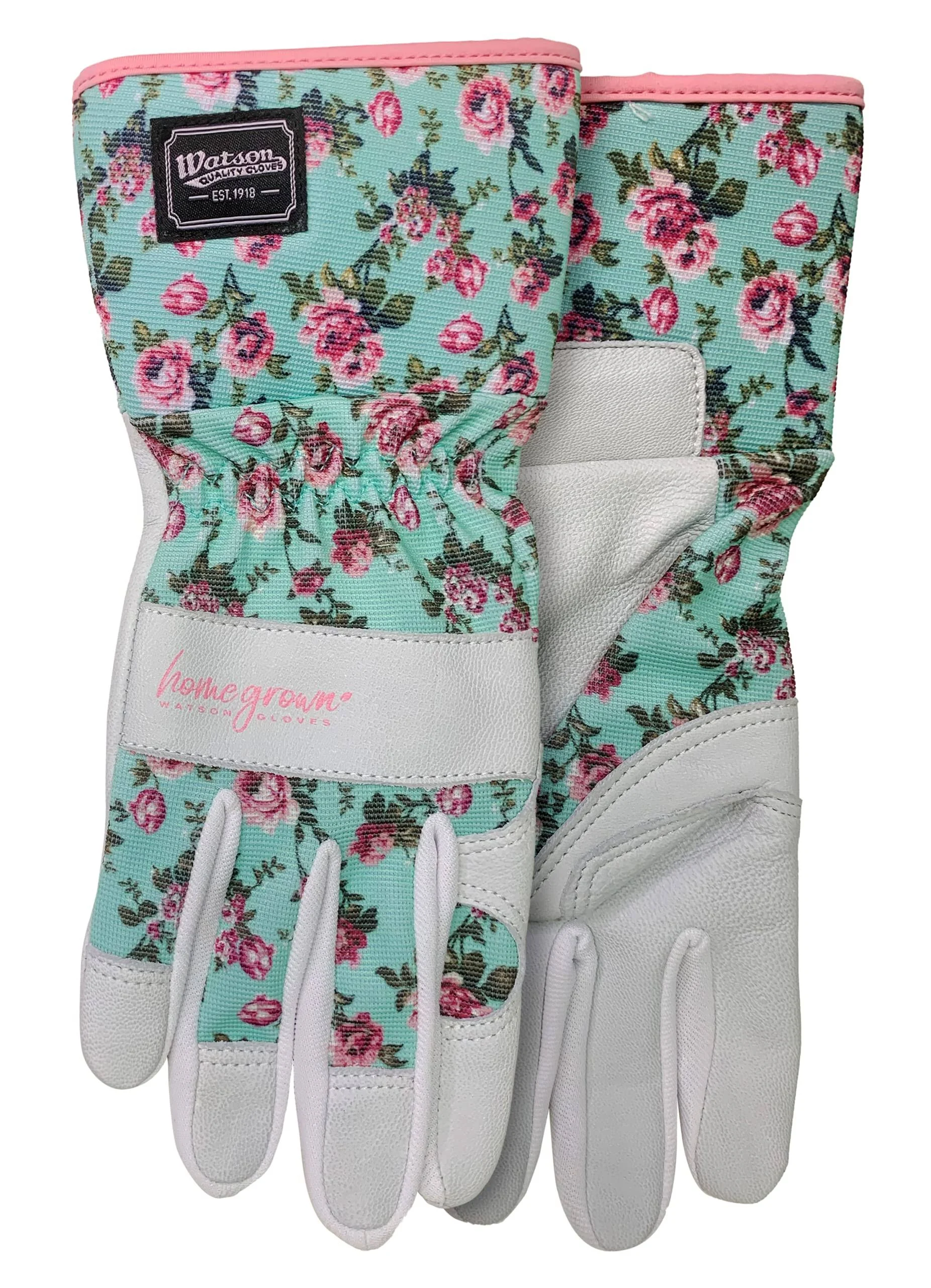 Watson Gloves Home Grown S Polyester/Spandex You Grow Girl Mulitcolored Gardening ...