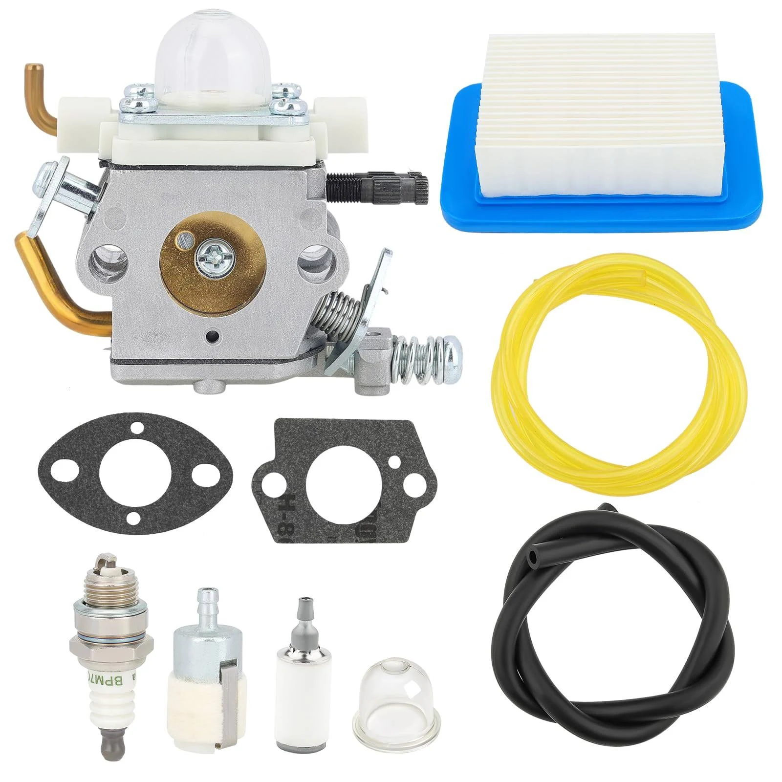 C1M-K76 C1M-K77 Carburetor for Echo PB-403H PB-403T PB-413H PB-413T PB-610 PB-620 PB-620H WTA-35 echo backpack blower spark plug Fuel Line tune up kit