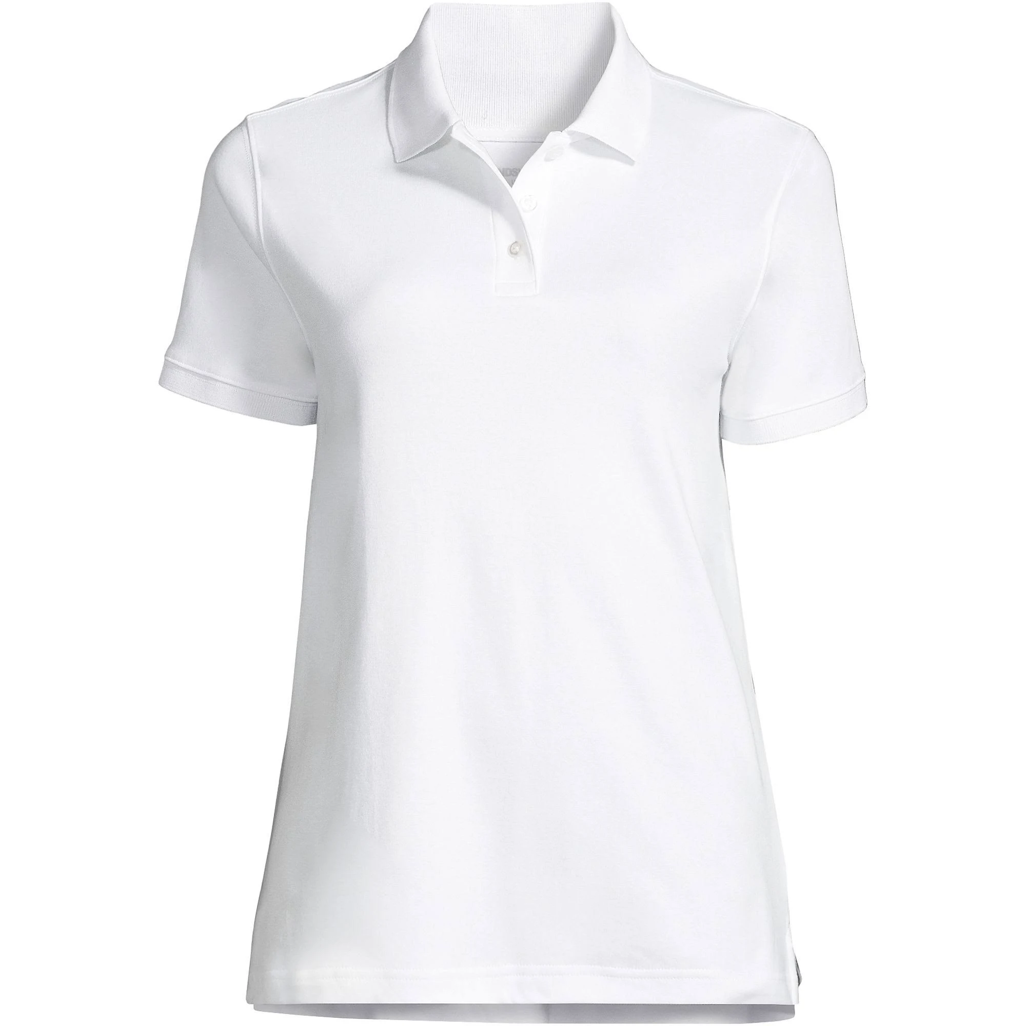 Lands' End Kids Short Sleeve Interlock Polo Shirt