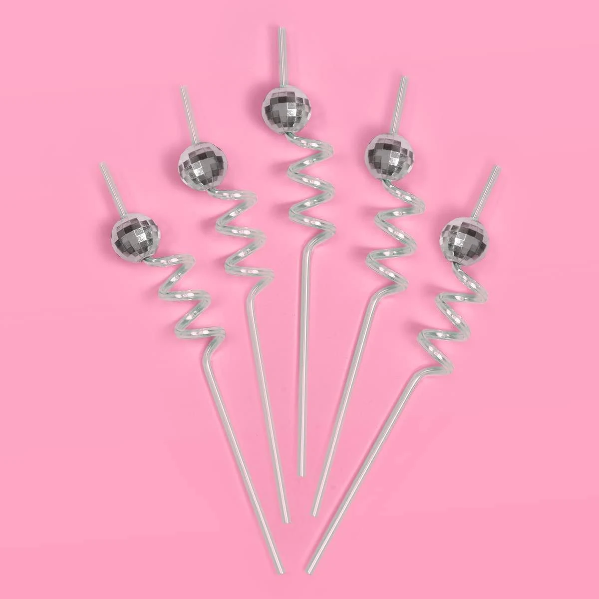 It's Disco, Baby! Reusable Straws