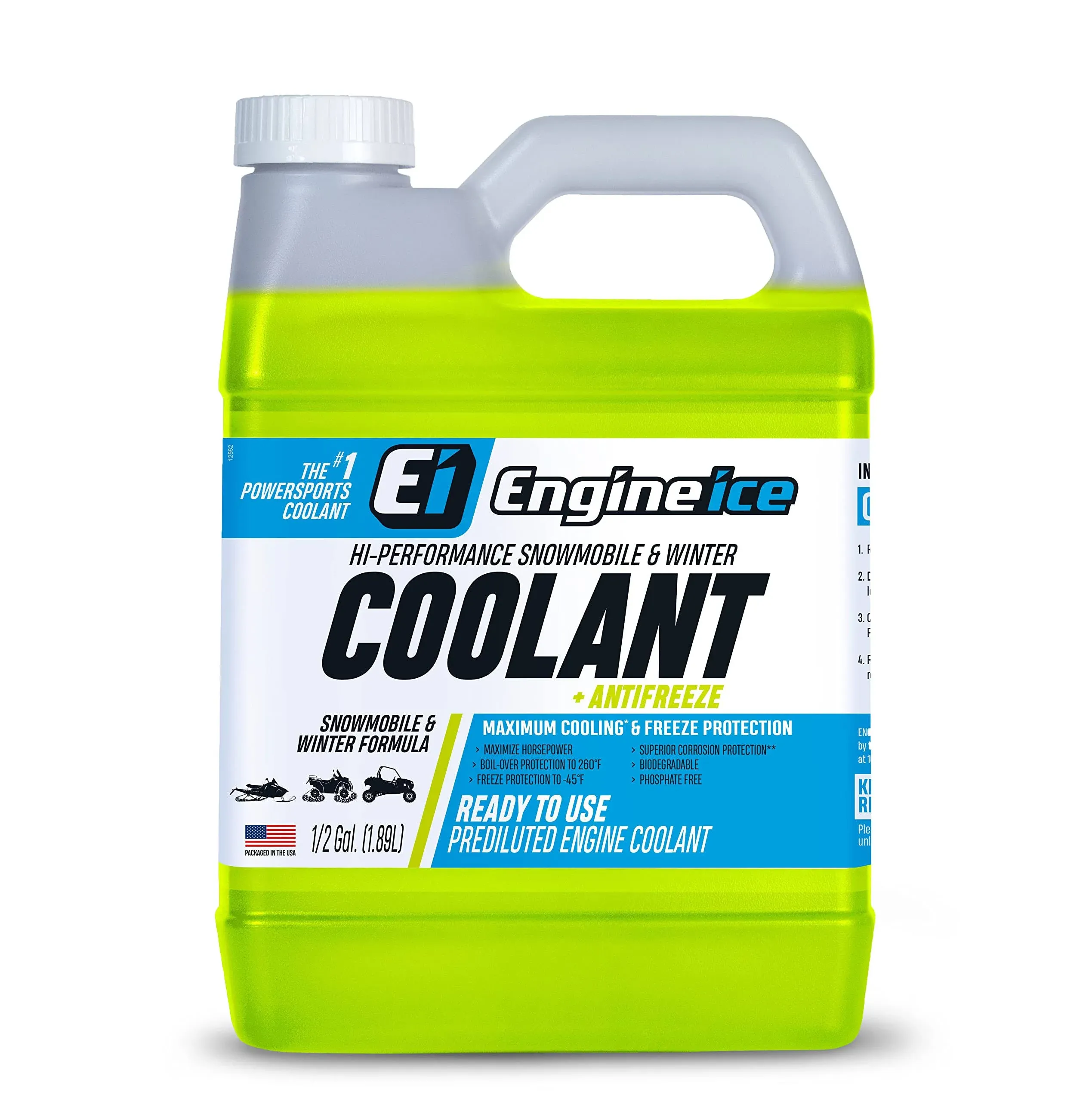 Engine Ice Hi-Performance Snowmobile Winter Coolant / Antifreeze