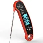 Digital Meat Thermometer Instant Read Waterproof Food Thermometer BBQ Thermom...