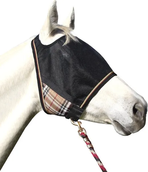 Kensington Protective Products UViator CatchMask Horse Fly Mask, Deluxe Black, Average