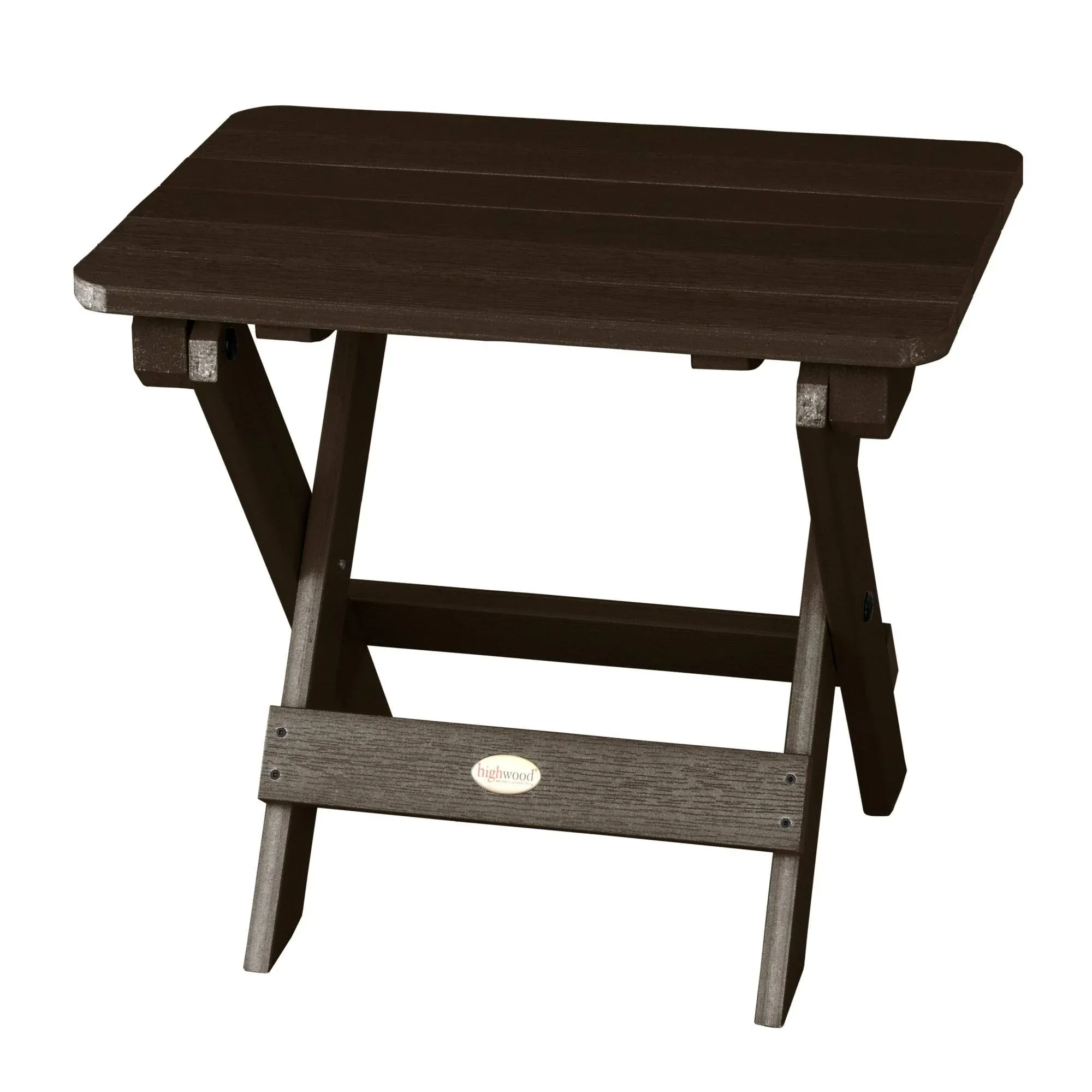 Highwood Adirondack Folding Side Table, Harbor Gray