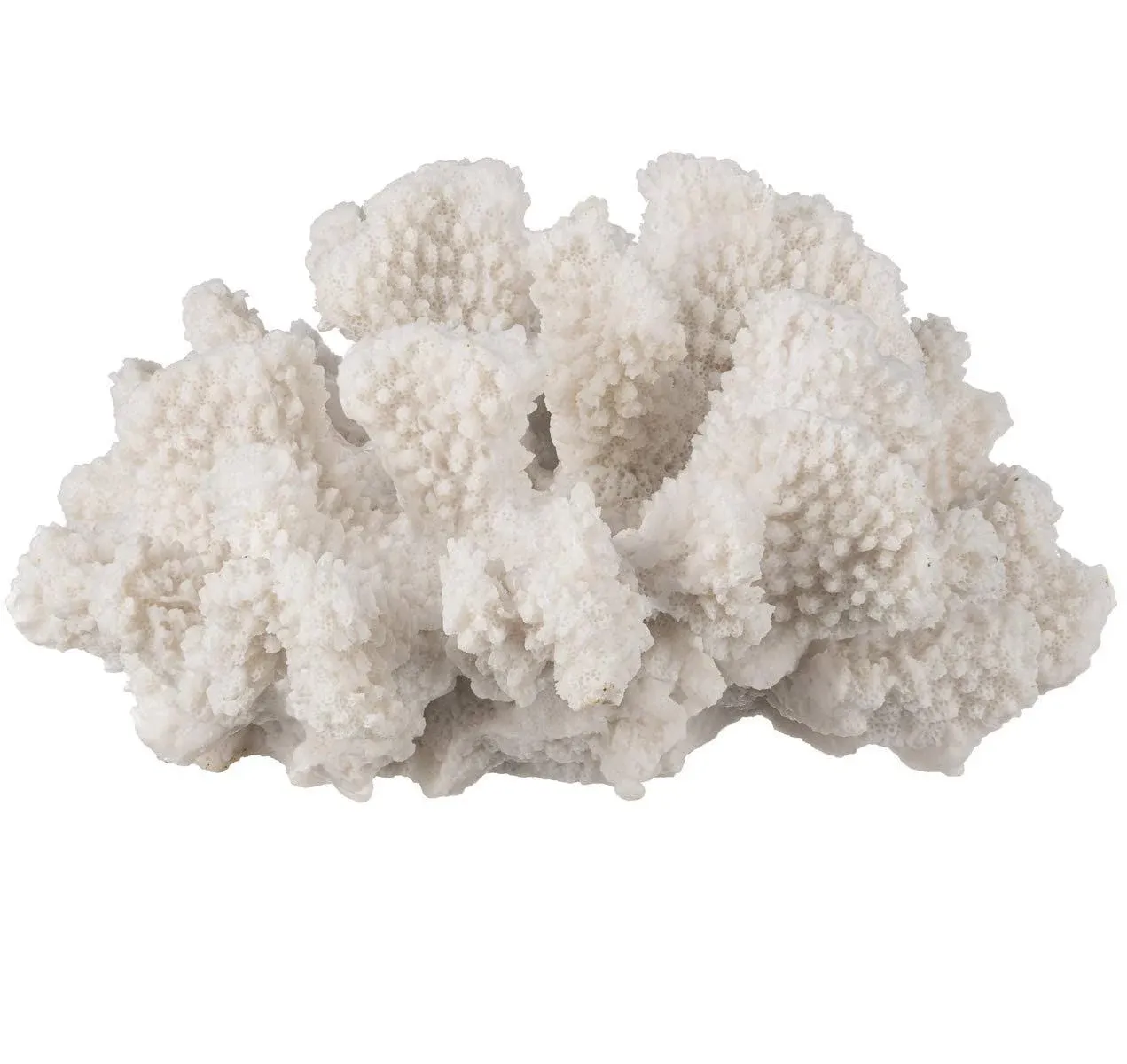 Nautical Crush Trading White Coral Decor Faux Coral Sculpture