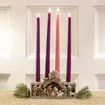 Creative Brands Avalon Gallery Advent Candleholder, 5-Inch, Nativity