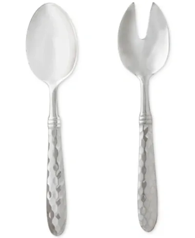 Martellato Salad Server Set In Gold