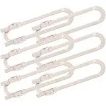 Dreambaby Cabinet Glide Lock Extra Long - 6 Pack, White