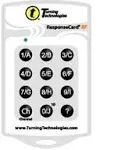 Responding Technologies Rf Clicker Response Card.