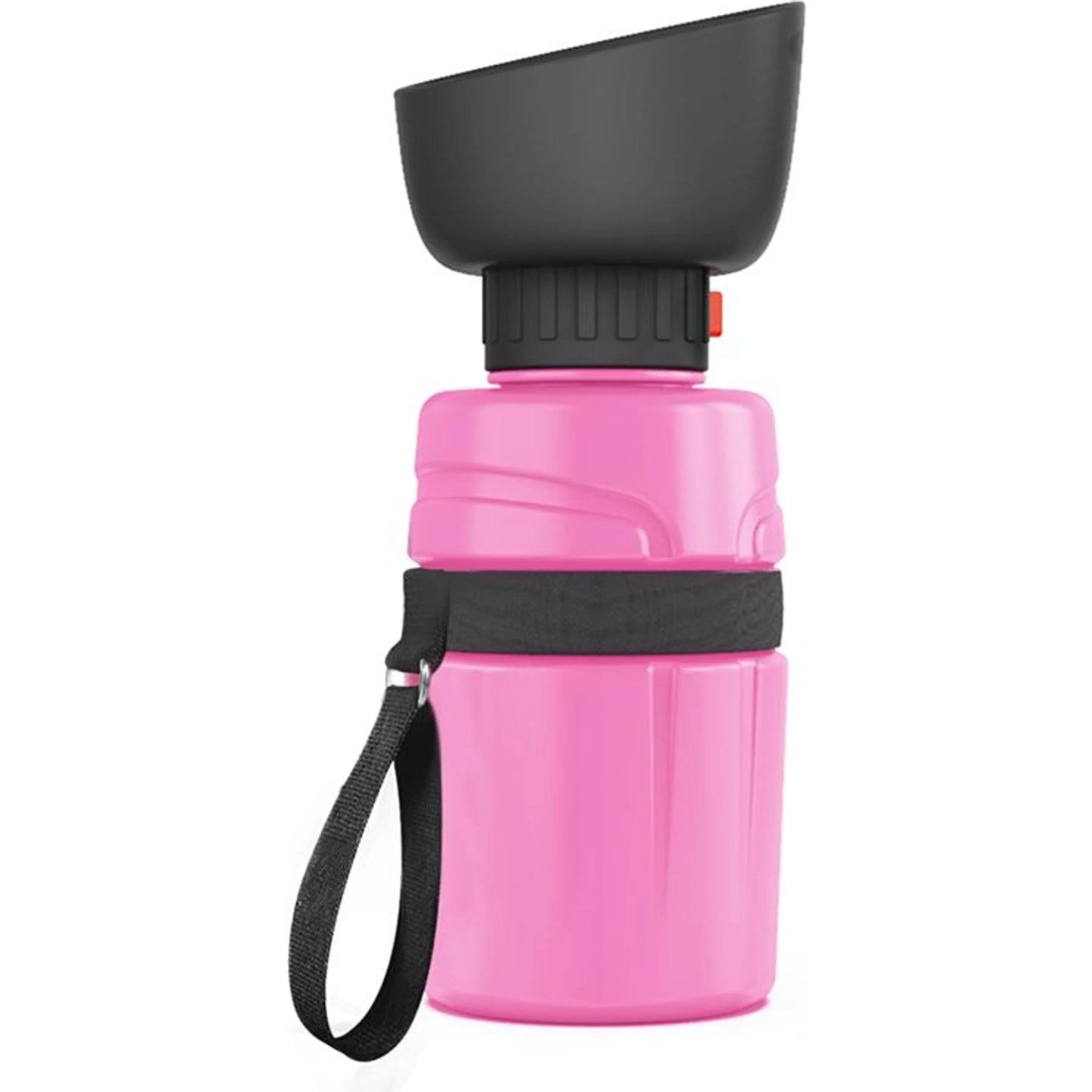 lesotc Portable Dog Water Bottle,Dog Travel Water Bottle Pink,Leak Proof Dog Water Bowl Dispenser,Collapsible Pet Water Bottles for Dogs Essentials,Walking,Hiking Gear,On The Go,Traveling,BPA Free