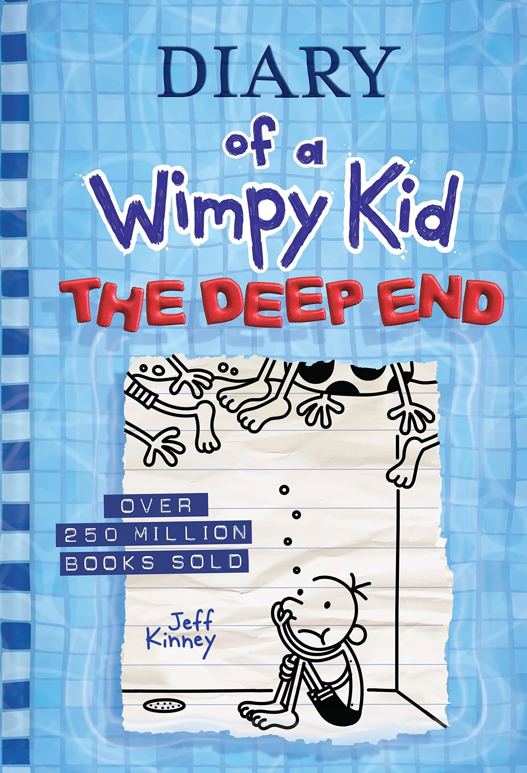 The Deep End (Diary of a Wimpy Kid Book 15) Hardcover by Jeff Kinney 1419748688