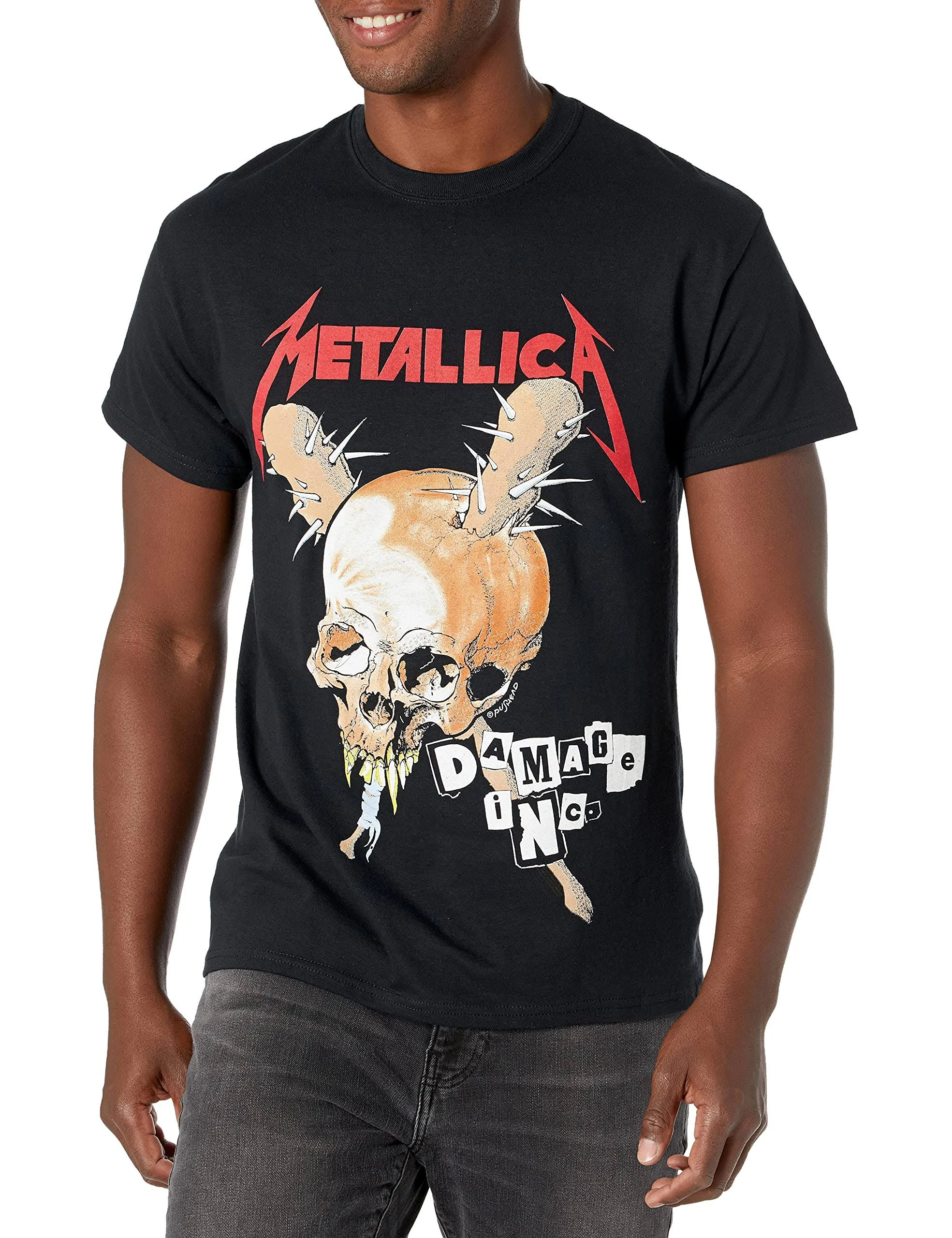 Metallica Men's Damage Inc Tour T-Shirt