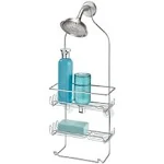 InterDesign Milo Shower Caddy, Silver