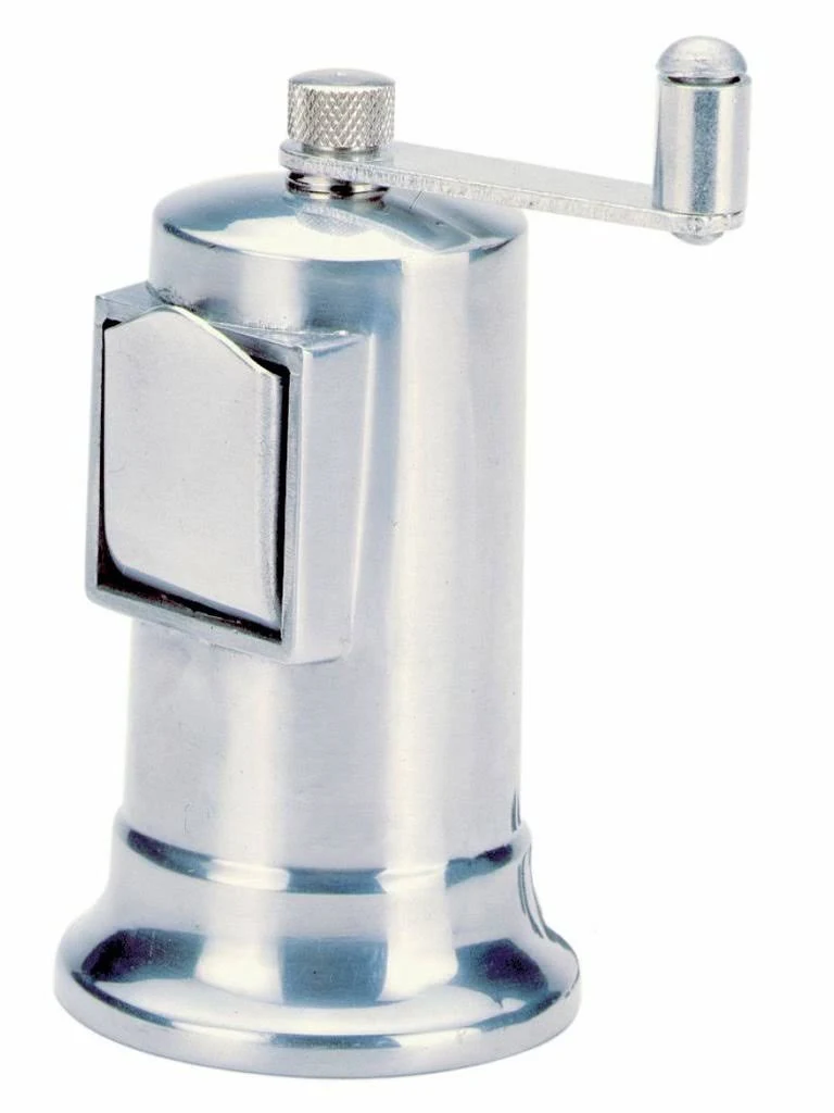 Norpro Metal Peppermill with Adjustable Grinder, 3 oz Capacity