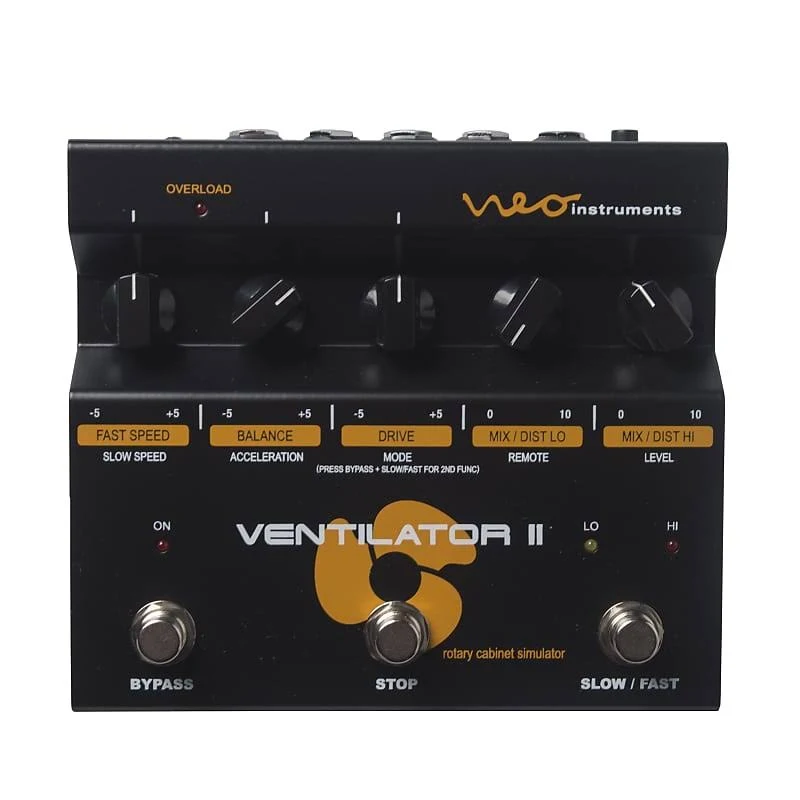 Neo Instruments Ventilator II Rotary Speaker Simulator Pedal