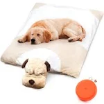 Okamdert Heartbeat Puppy Toy,Dog Blanket for Sleep,Anxiety Stuffed Animals,Sleep ...