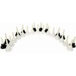 Rhythm Band 25 Note Black and White Handbell Set