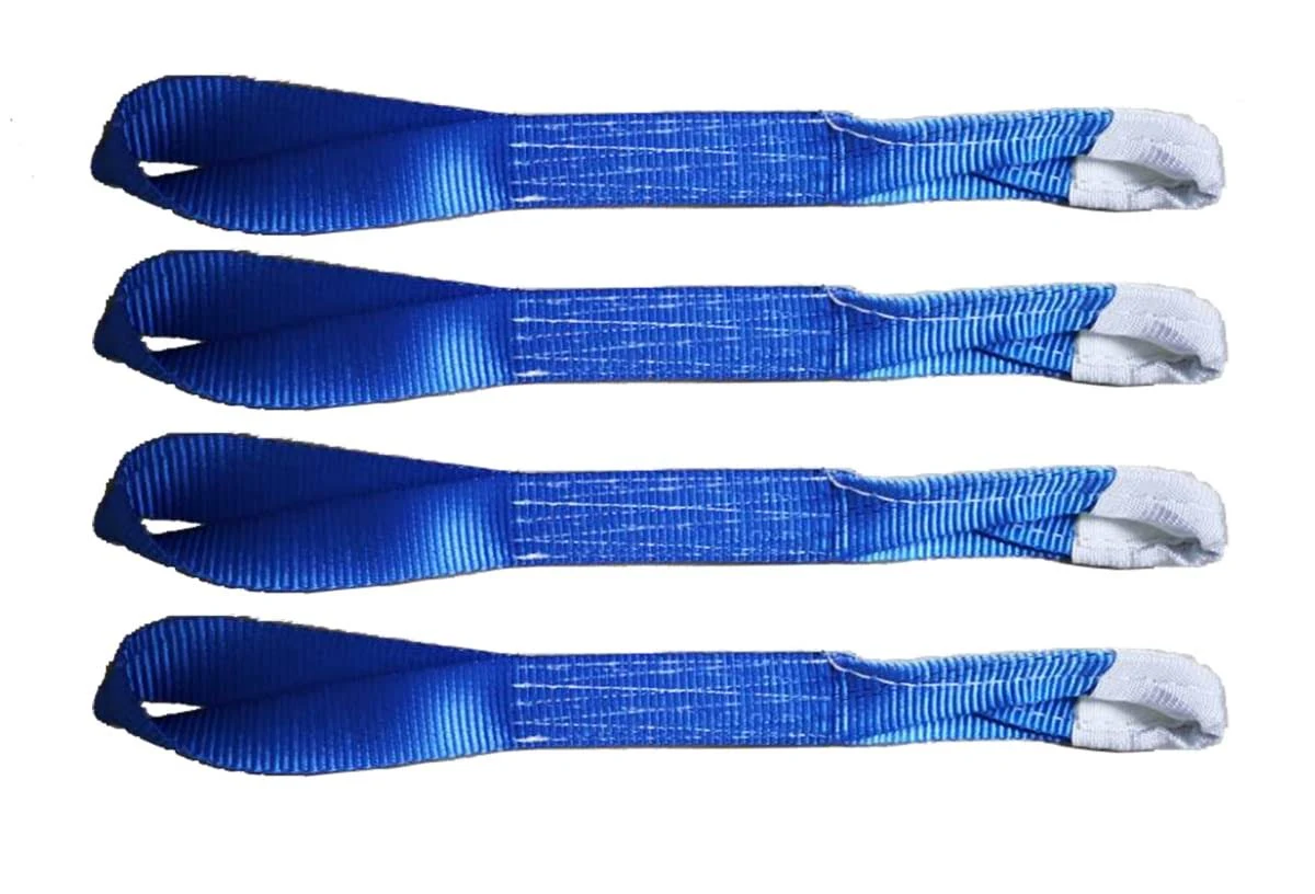 2 Inches High Strength Reinforced Soft Loop,Motorcycle Tie Down Straps,22 Inches Length,11000Lbs Breaking Strength 4 Pack