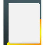 8.5" x 11" Full Sheet Label Sticker Paper for Laser & Inkjet Printers[200 Sheets,200 Labels]