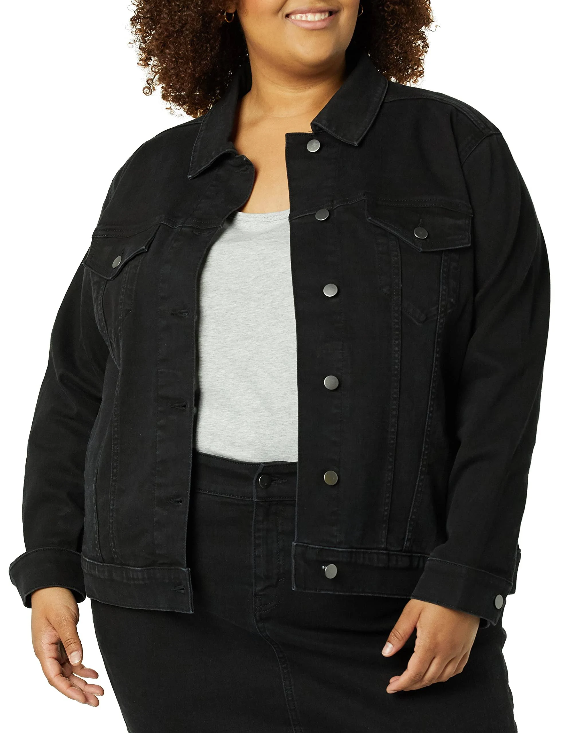 Amazon Essentials Women's Jean Jacket (Available in Plus Size)