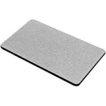 madesmart Dish Mat, Drying Stone Collection, Accelerates Moisture Evaporation, Natural & Mineral Materials, Non-Slip Base, Carbon