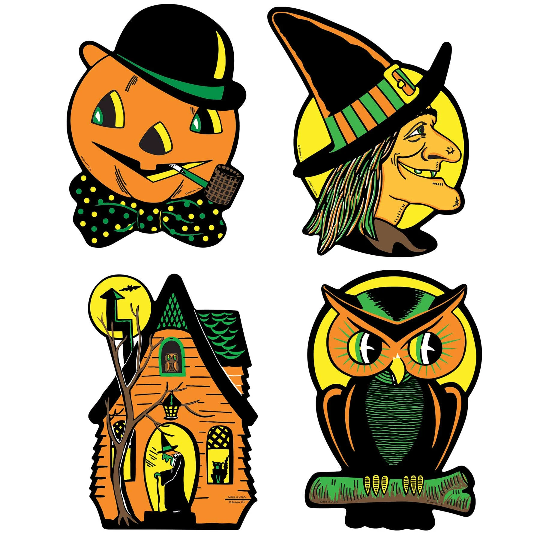 Beistle Halloween Cutouts