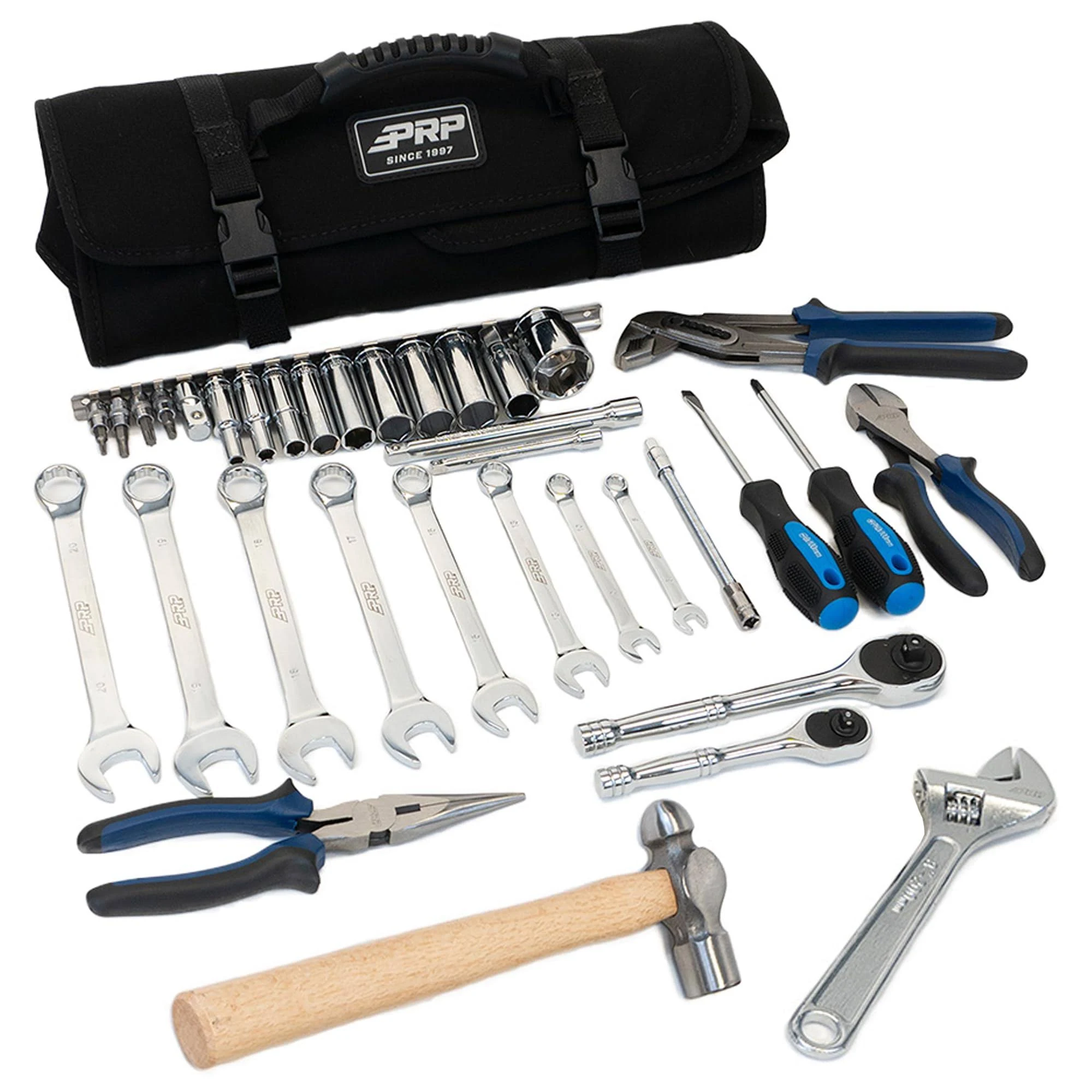 Can-Am Roll-up Tool bag with 35Pc Tool Kit