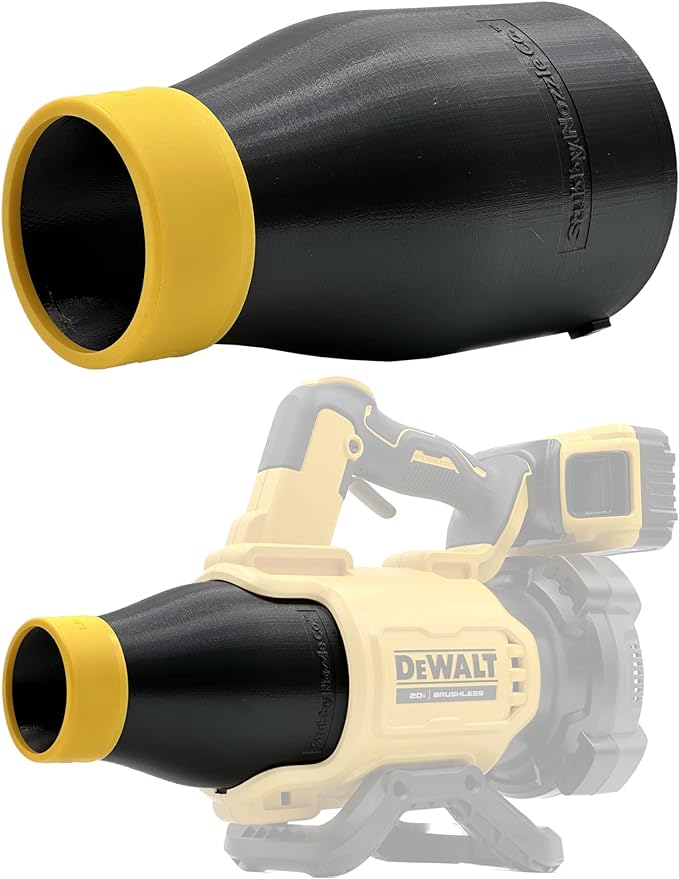 STUBBY Car Drying Nozzle for DEWALT Leaf Blowers - 20V MAX XR (DCBL722B)