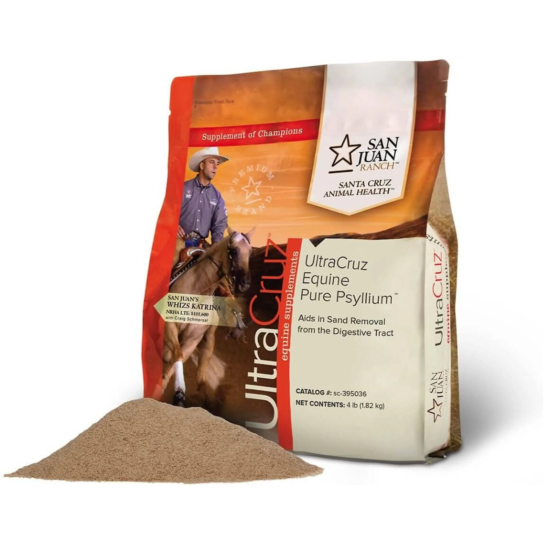 UltraCruz Equine Pure Psyllium Supplement for Horses