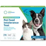 5Strands Pet Food Intolerance Test, at Home Sensitivity Test for Dogs & Cats, 272 Items, Hair Analysis, Accurate for All Ages and Breed, Results